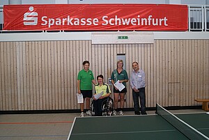 v.l.: M.Abraham, O.Schneider, I.Streit, KV A.Glos