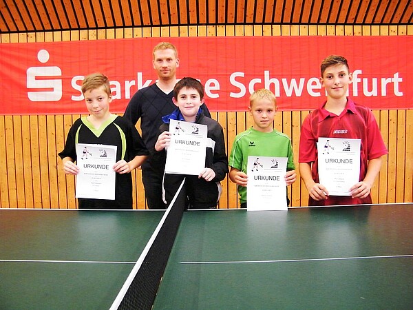 v. l. P.Viehmann, stv. KJW A. Strauß, M.Köhl, B.Schulze,M.Karch