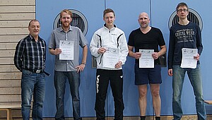 v.l. KV A.Glos, T.Weiglein, M.Ullrich, T.Hahn, I.Protze