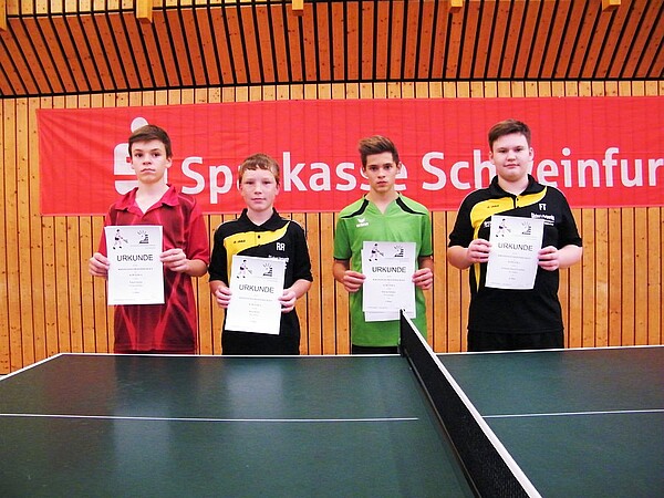 v. l.: T.Lommel, R.Reith, F.Schulze, F.-P. Treutlein