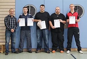 v.l. KV A.Glos, V.Schlegel, A.Diroll, M.Goldstein, M.Dotzel