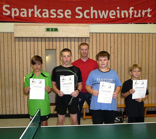 v. l. F. Schulze, L.Hoppe, stv. KJW A.Strauß, F.-P. Treutlein, T.Kirchschlager