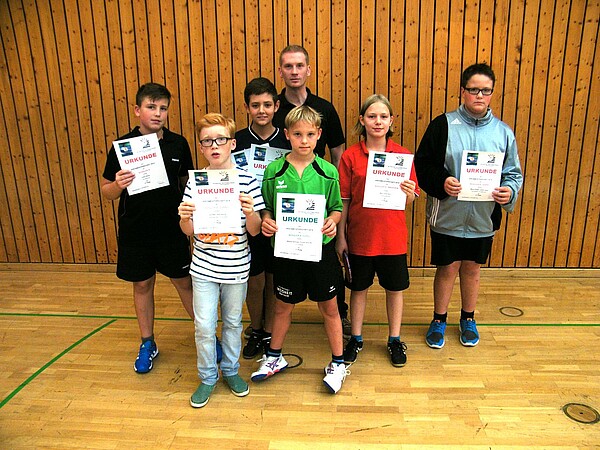 v. l. J.Bauer, L.Hept, A.Herzog, KJW A.Strauß, B.Schulze, M.Oppermann, M.Pfister